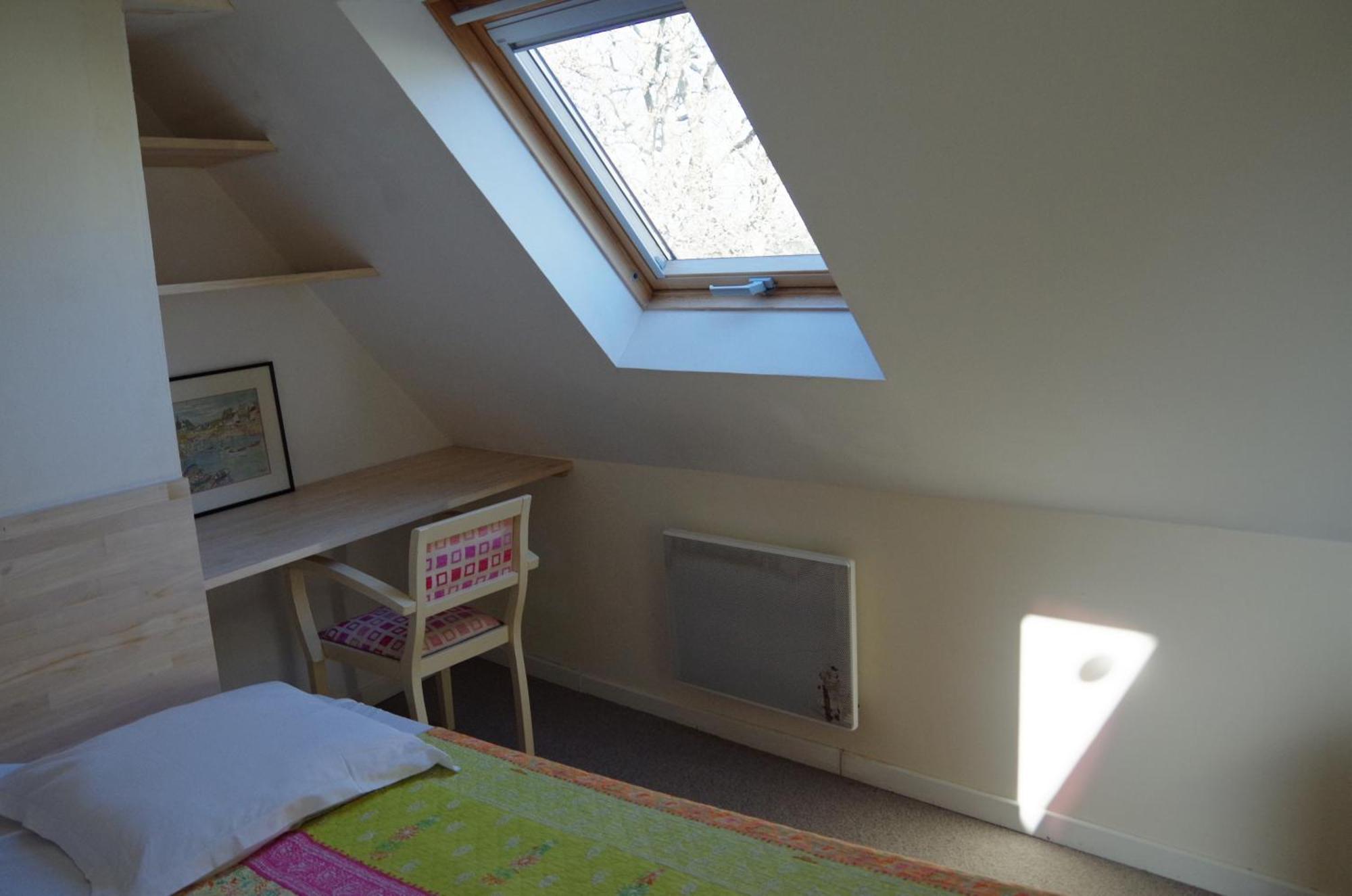 Gites Du Manoir De Goandour 크로종 객실 사진
